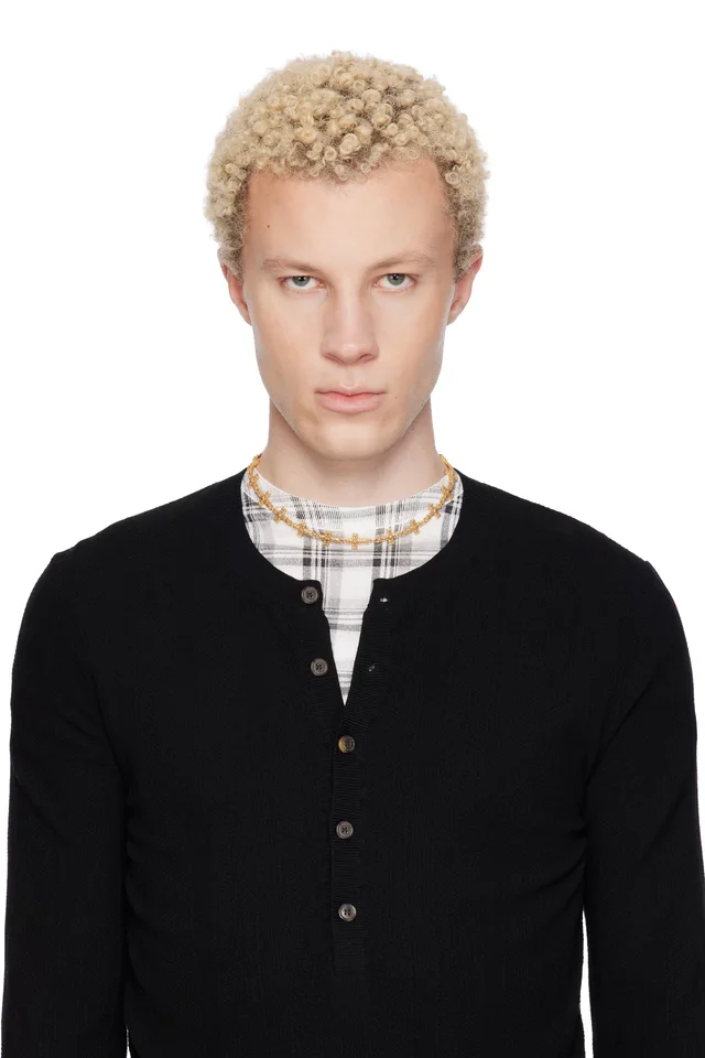 Emanuele Bicocchi Multi Notre-Dame Cross Necklace, photo 2 of 2 from SSENSE