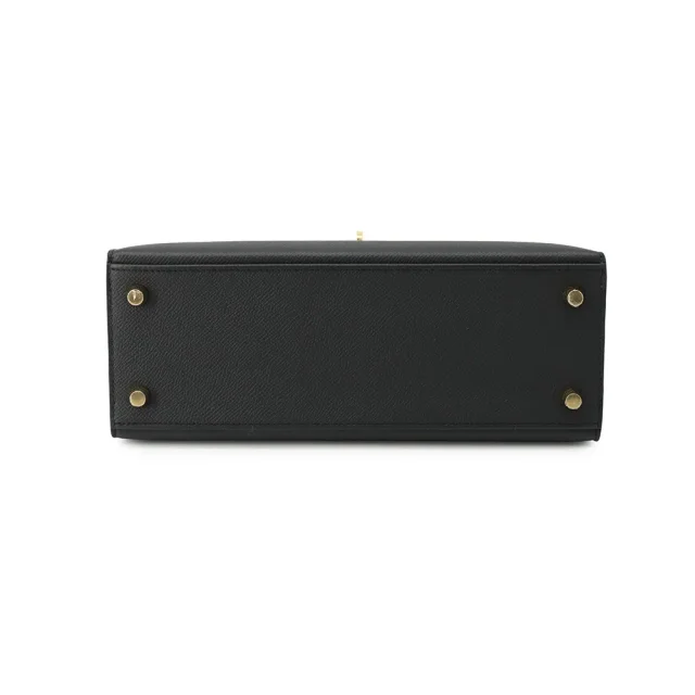 Hermès Kelly Sellier Black Epsom Size 25 in Black Epsom leather from GALLERY RARE, photo 3 of 10