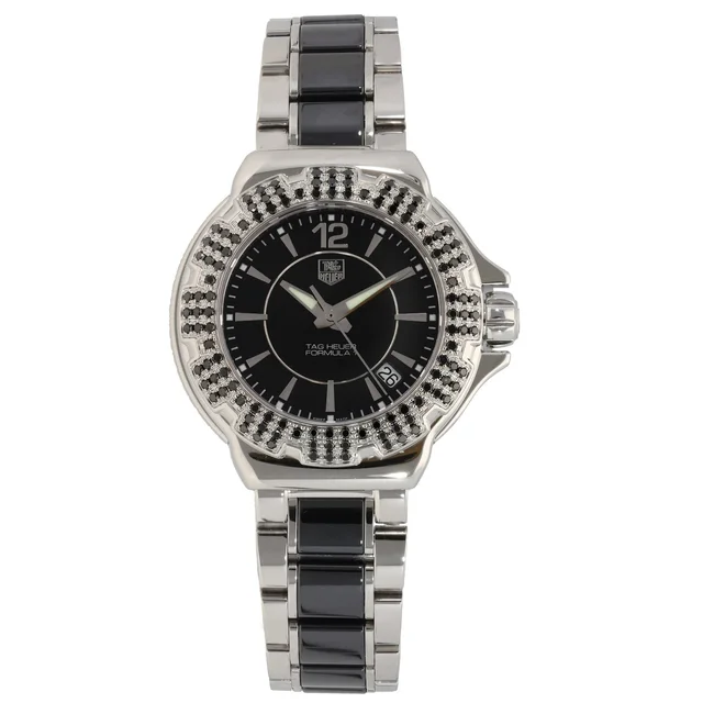 TAG Heuer Formula 1 Sparkling WAH1216 37mm Stainless Steel Watch in Ceramic from H&T