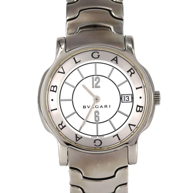 Bvlgari Solo Tempo Stainless Steel Quartz from LuxUness