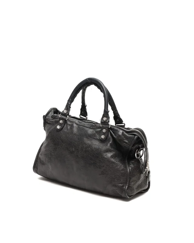 Balenciaga Motocross Giant City Bag in Leather from A Retro Tale, photo 3 of 12