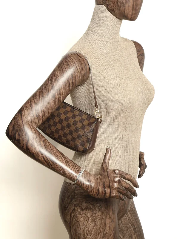 Louis Vuitton Damier Ebene Navona Accessoires Pochette Bag in Brown from A Retro Tale, photo 7 of 7