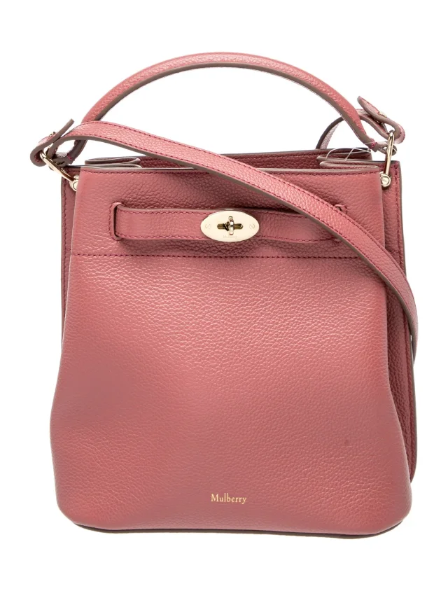 Mulberry Small Abbey Small in pink Leather from The RealReal