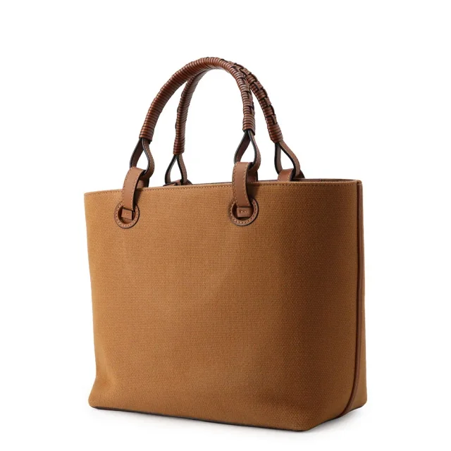 Loewe Anagram Tote Bag TanA717S72X06 Jacquard Calf Leather Size Small in Calfskin from GALLERY RARE, photo 2 of 4