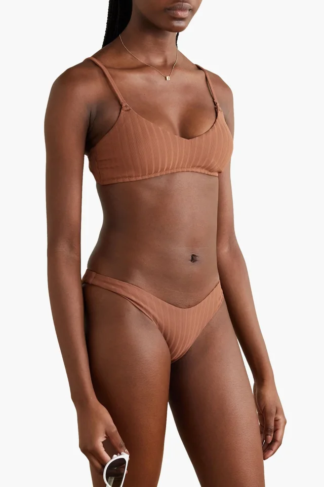 Melissa Odabash Vienna Ribbed Bikini Briefs, photo 2 of 4 from THE OUTNET