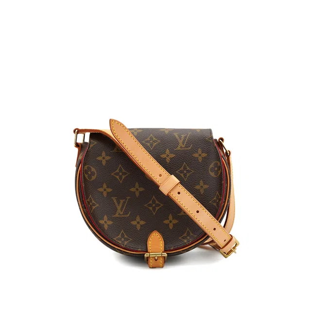 Louis Vuitton Monogram Tambourine Shoulder Bag Brown M51179 in Brown Coated canvas from Luxury Promise