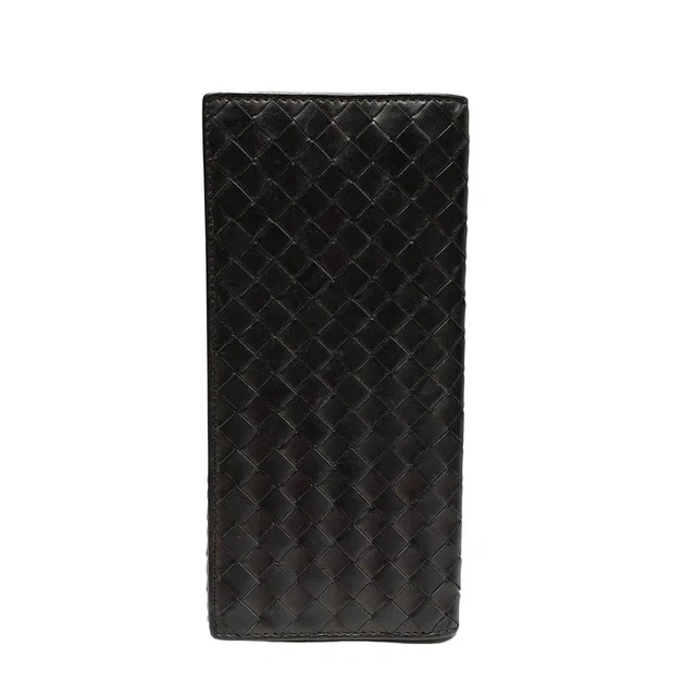 Bottega Veneta Intrecciato Long Wallet in Woven leather from LuxUness