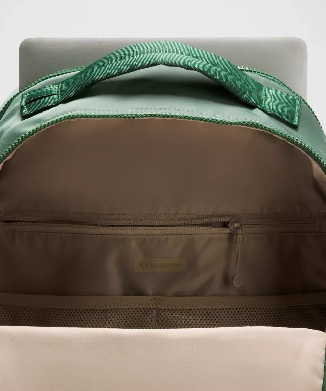 lululemon New Crew Backpack 22L *Updated in Ivy Grove/Wacky Khaki, photo 5 of 6 from lululemon