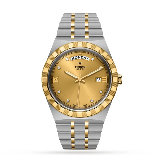 Tudor Royal Date Day in silver|gray from WatchesOfSwitzerland