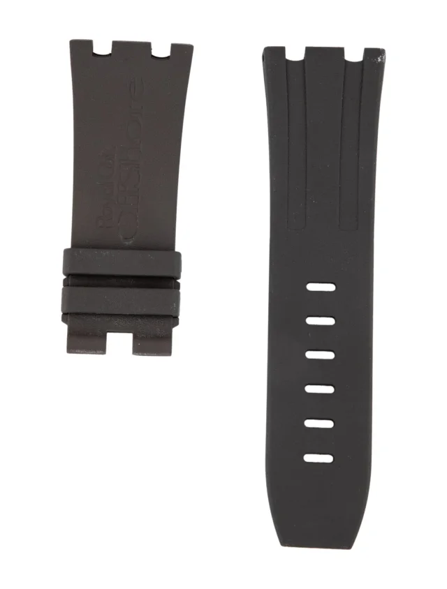 Audemars Piguet 29mm x 24mm Royal Oak Offshore XS Rubber Watch Strap in gray from The RealReal