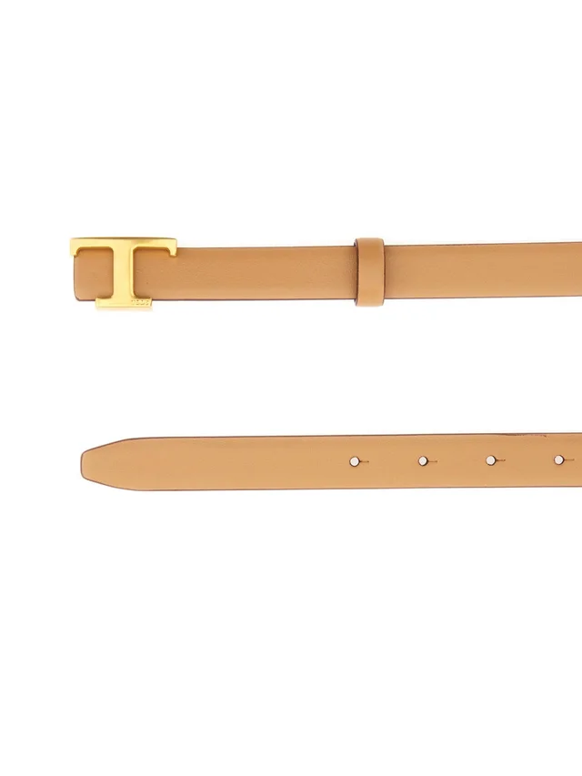 Tod's Belt — Beige Leather in Beige Leather from HEWI, photo 2 of 2