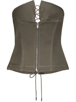 Dion Lee Bustier with laces in 98% Organic Cotton, 2% Elastane, photo 5 of 5 from LUISAVIAROMA
