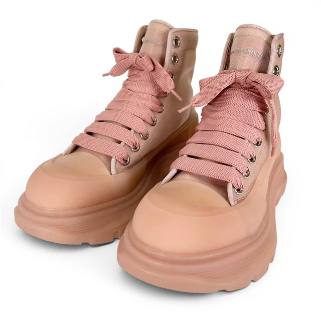 Alexander McQueen Tread Mesh Nylon Sneakers in Nylon from LuxUness