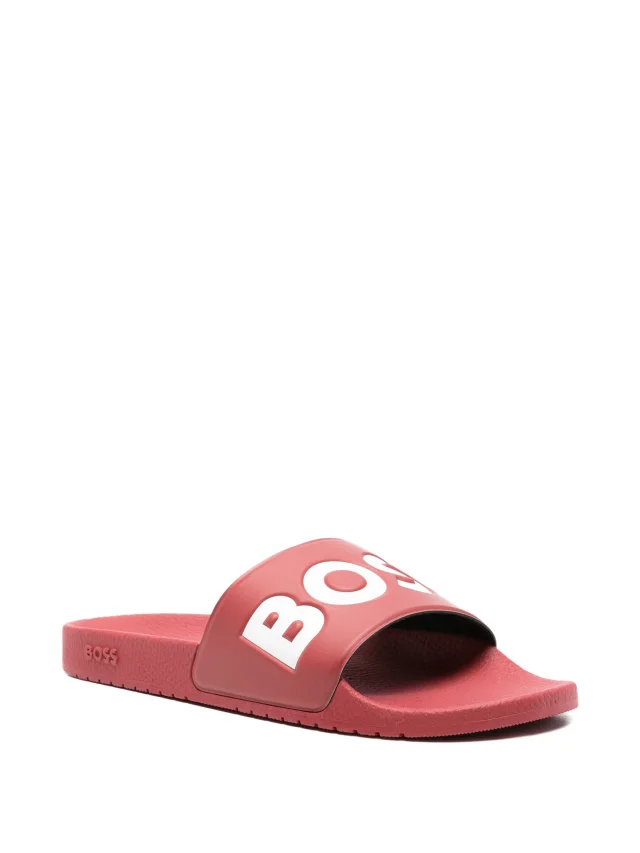 BOSS logo slides, photo 2 of 2 from FARFETCH