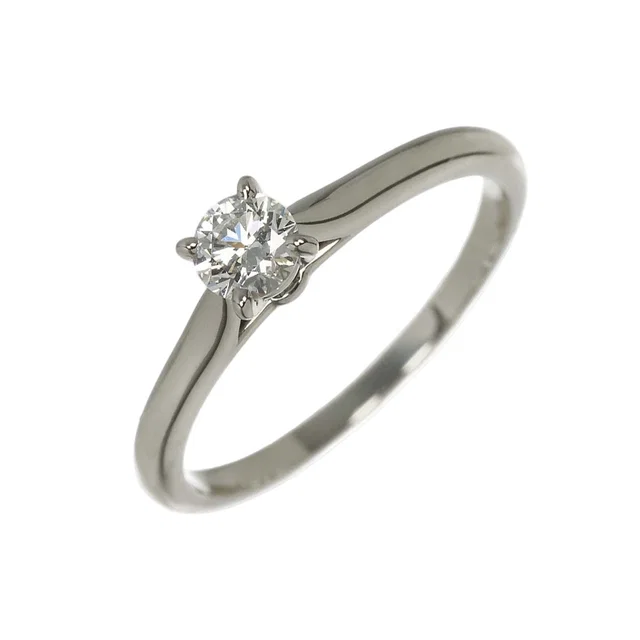 Cartier 1895 Solitaire Diamond 52 Ring Platinum from The Reluxe