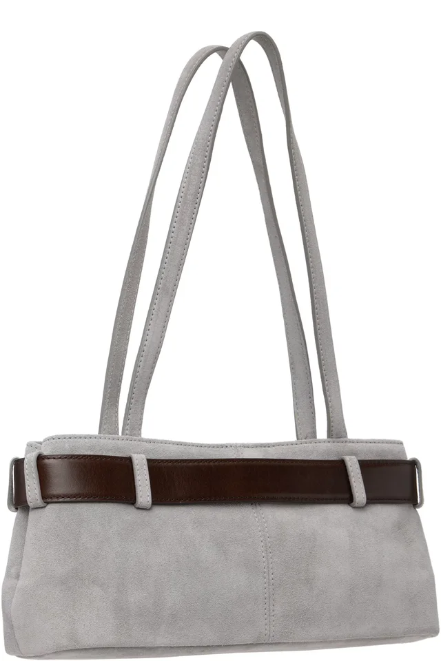 OSOI Gray Shoulder Brocle Mini Bag, photo 3 of 4 from SSENSE