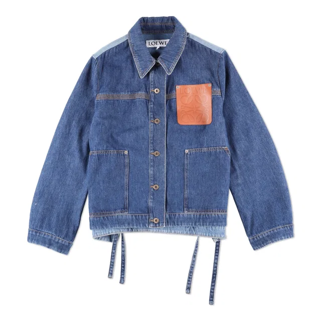 Loewe Anagram Denim Jacket in Denim from HEWI
