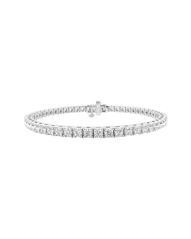 Diana M Lab Grown Diamonds Diana M. Fine Jewelry 14K 5.00 ct. tw. Lab Grown Diamond Tennis Bracelet, image 1 of 1 from Rue La La