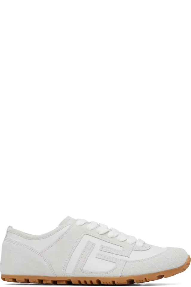 BALMAIN Off-White Racer 45 Sneakers from SSENSE, photo 1 of 1