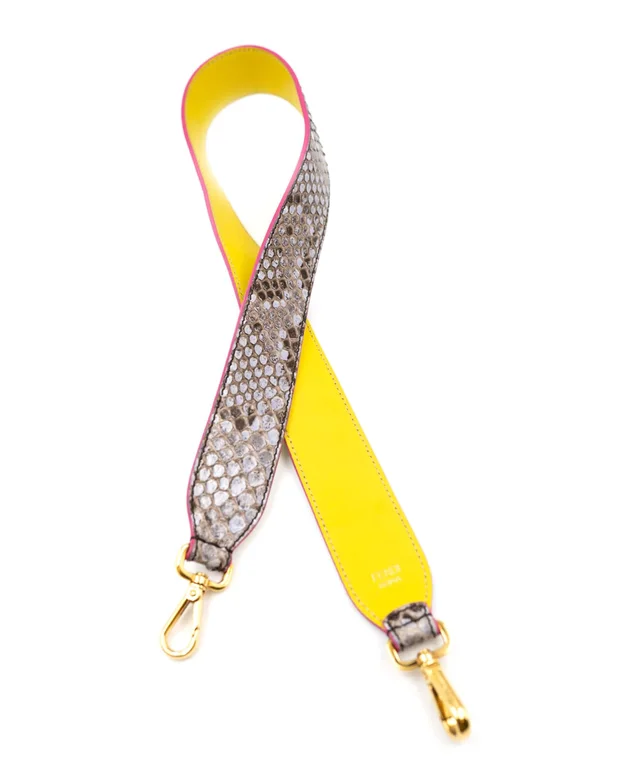 Fendi Python and Yellow Strap in Yellow Python from Luxury Promise, photo 5 of 5