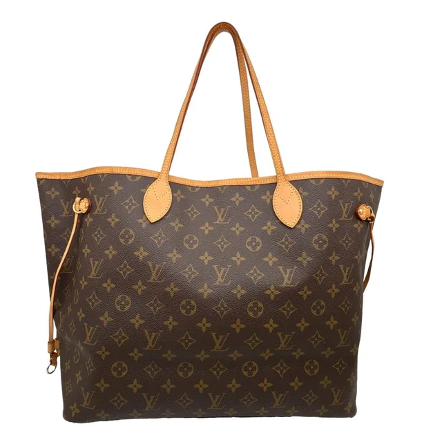 Louis Vuitton Neverfull GM Monogram Canvas Tote Bag Brown in Brown Coated canvas from Dallas Designer Handbags