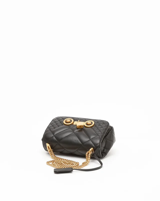 Versace Mini Quilted Icon Bag in Leather from A Retro Tale, photo 5 of 9