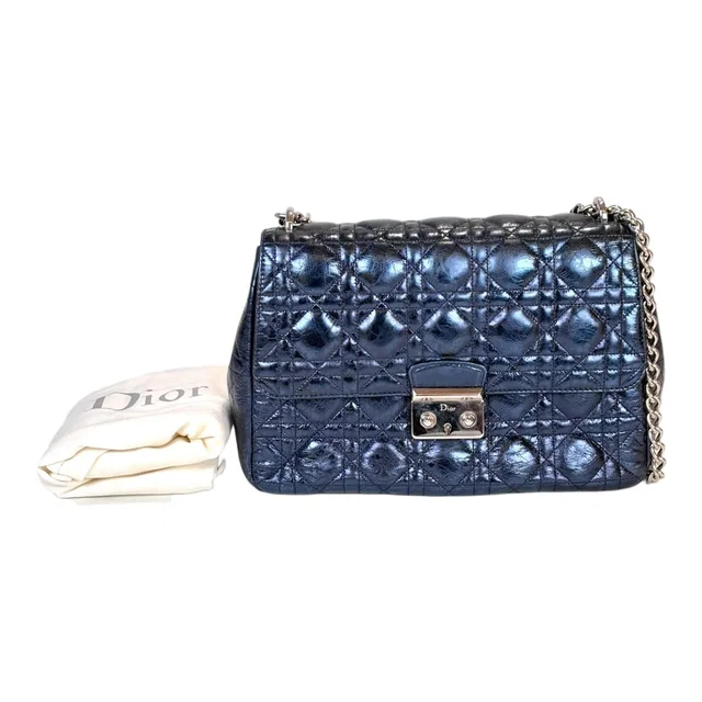 Miss Dior Medium Purple Bag in Purple from Luxury Promise