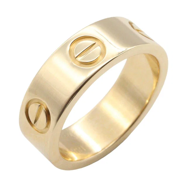 Cartier Love Au750 Ring Size 7 from LuxUness