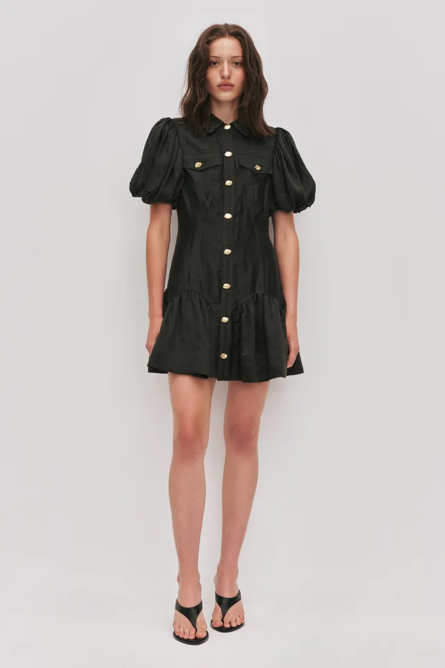 AJE Colide Mini Dress in Green from Aje, photo 1 of 1