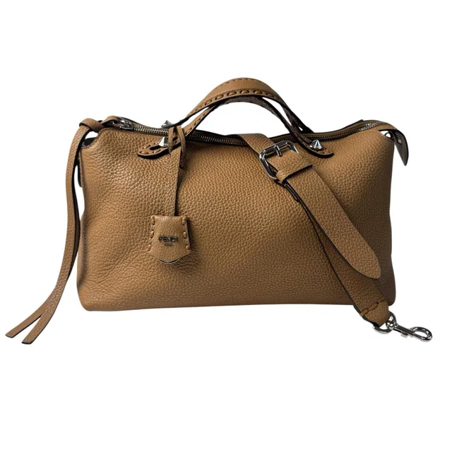 Fendi Visible Large Selleria 2-Way Shoulder Bag in Leather from The Reluxe