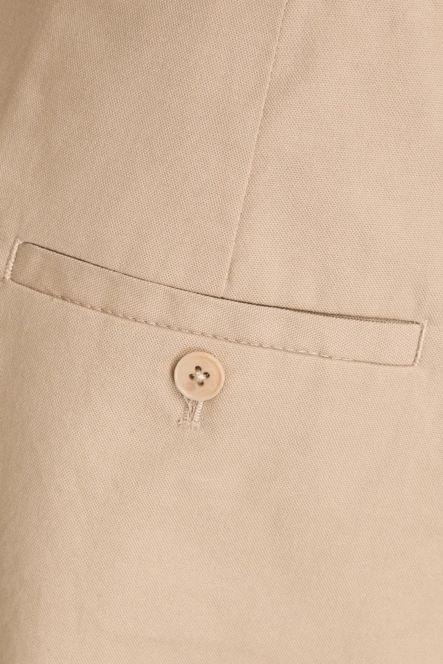 3.1 Phillip Lim Cotton-Blend Tapered Cropped Pants in Beige, photo 4 of 4 from THE OUTNET