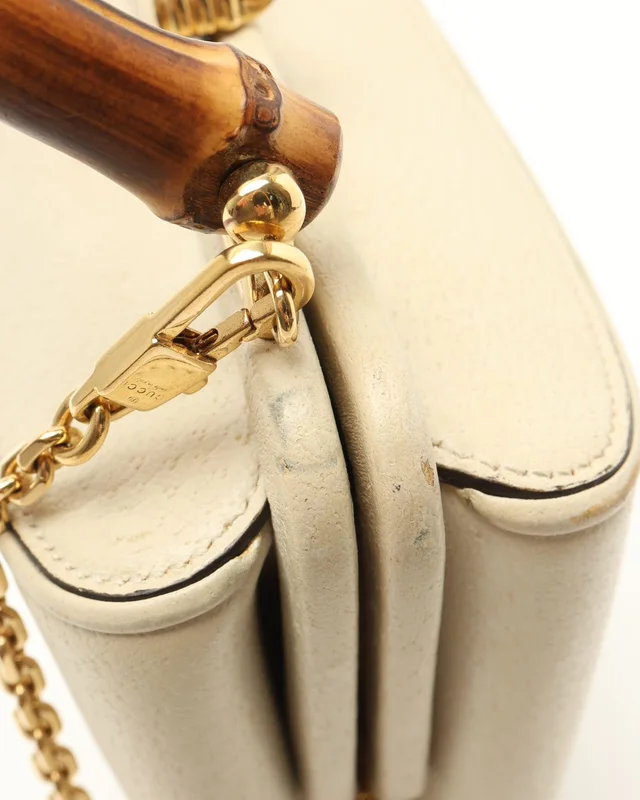 Gucci Mini Bamboo Bucket Bag in Leather from A Retro Tale, photo 6 of 8