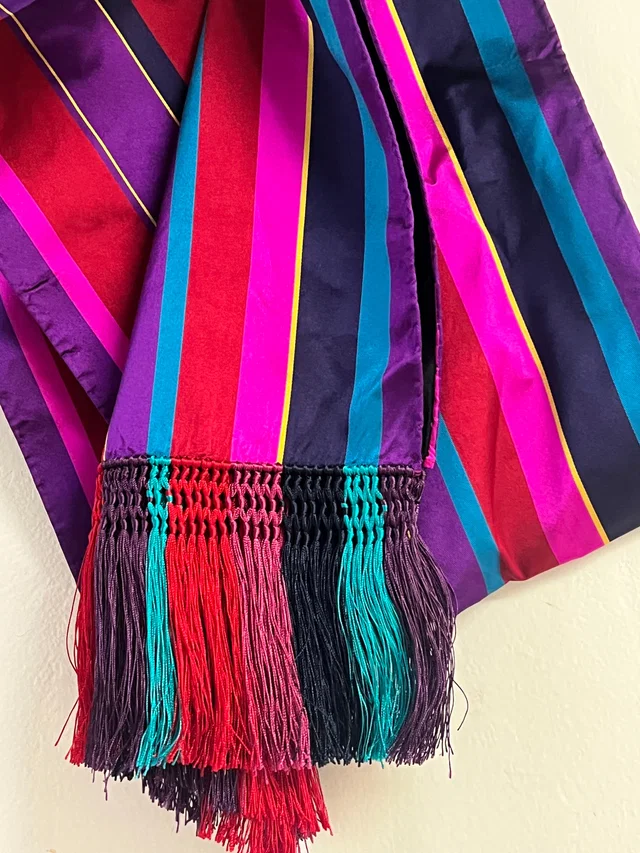 Saint Laurent colorful silk scarf in Silk from Luxury Promise