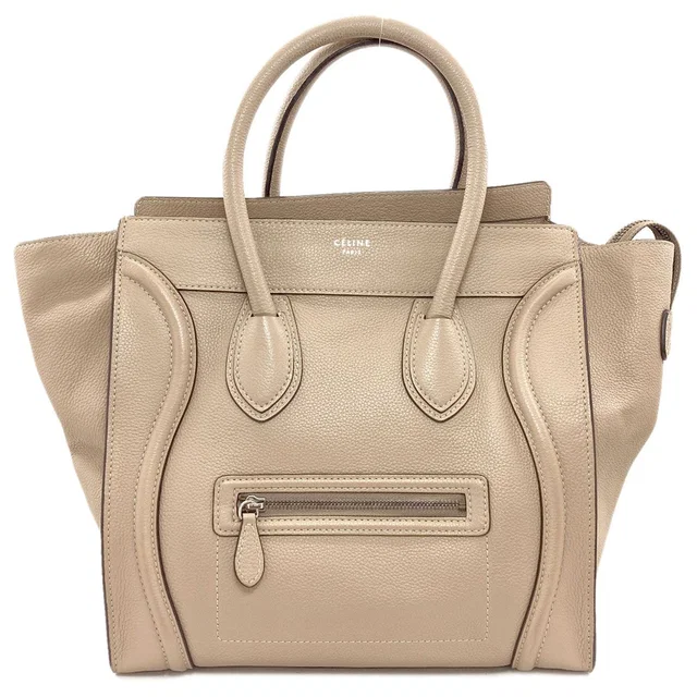 Celine Luggage Mini Tote Bag Calfskin in Calfskin from The Reluxe