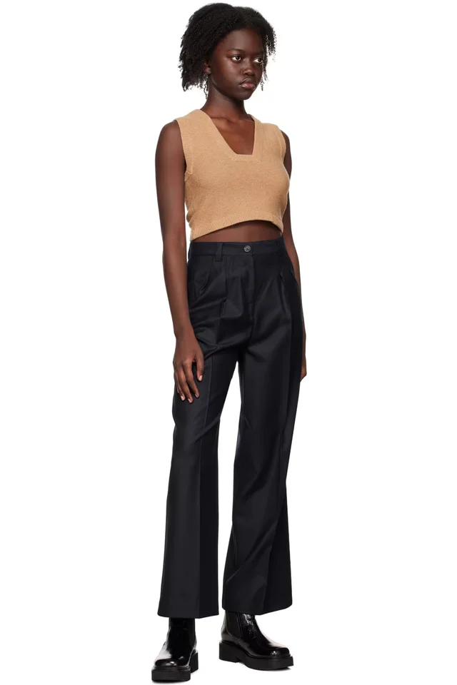 by Malene Birger Tan Wione Vest, photo 4 of 4 from SSENSE
