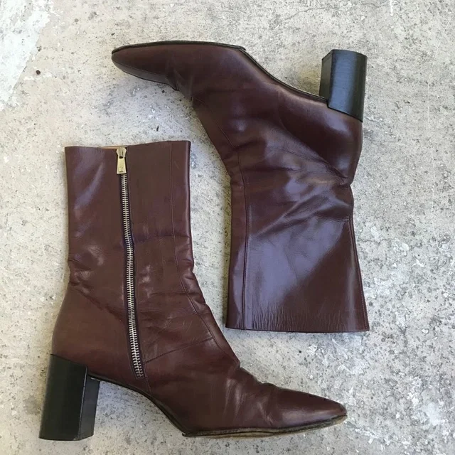 Bally 's Boots in red from Poshmark