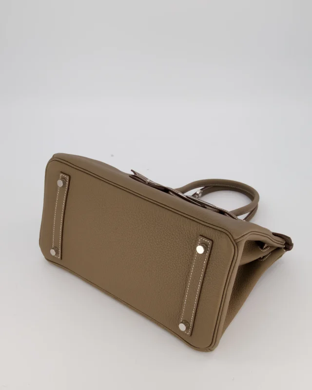 Hermès Birkin 30 Retourne Bag in Taupe Togo leather from Sellier, photo 20 of 20
