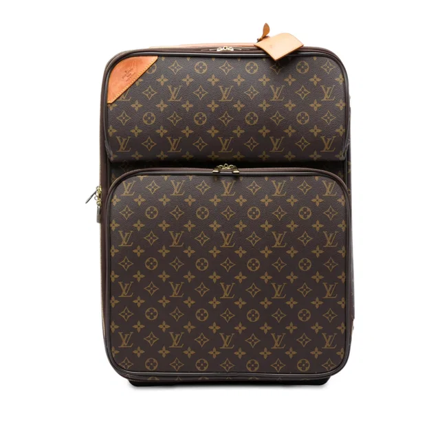 Brown Louis Vuitton Monogram Pegase Legere Business 55 Travel Bag in Brown Coated canvas from Designer Revival, photo 1 of 1