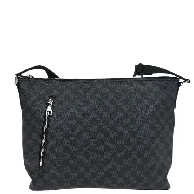 Louis Vuitton Damier Graphite Mick MM Shoulder Bag N41106 in Grey Canvas from AMORE Vintage Tokyo