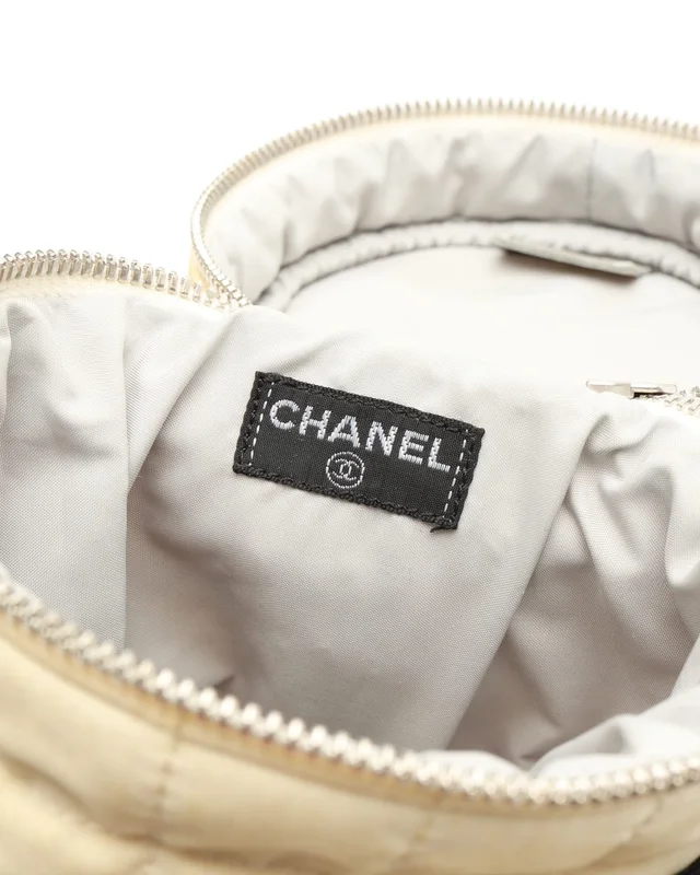 Chanel CC Nylon Water Bottle Holder in Nylon from A Retro Tale, photo 6 of 10