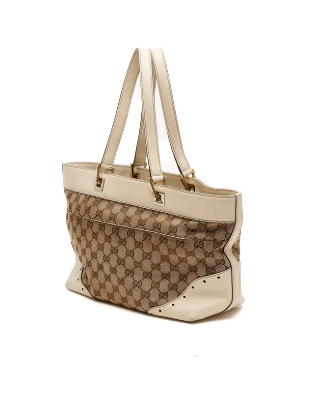 Gucci GG Tote Bag in Canvas from A Retro Tale, photo 3 of 9