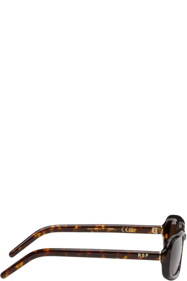 RETROSUPERFUTURE Brown Troll Sunglasses, photo 2 of 4 from SSENSE