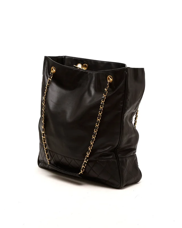 Chanel Chain Tote Bag in Leather from A Retro Tale, photo 2 of 2