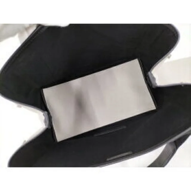Balenciaga Navy Blue Cabas Shoulder Bag Canvas Beige Black in blue|black Canvas from Poshmark, photo 9 of 9