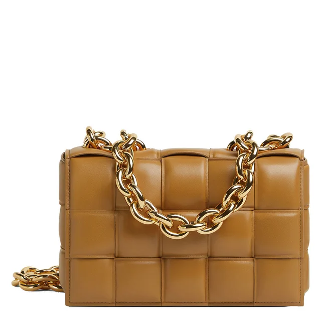 Bottega Veneta Padded Cassette Chain, Caramel (G) from Cultstatus, photo 1 of 1