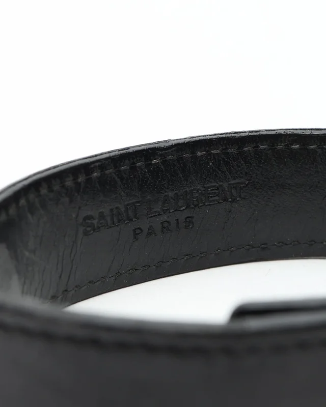 Saint Laurent Leather Chain Bracelet in Leather from A Retro Tale, photo 7 of 7