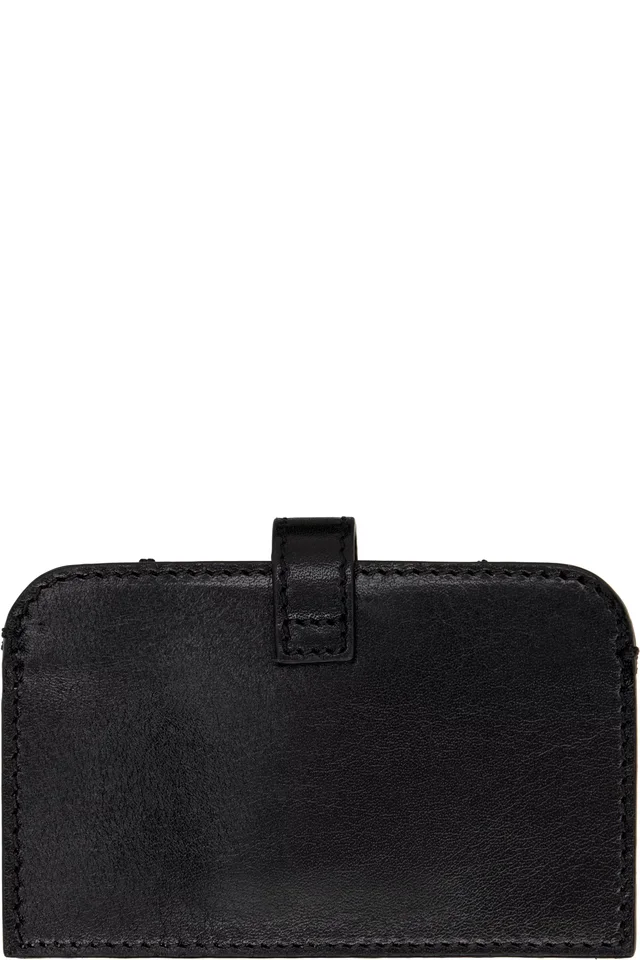 Vivienne Westwood Black Accordion Card Holder, photo 2 of 2 from SSENSE