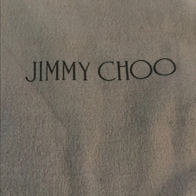 Jimmy Choo Dust Bag Grey Fleece For Shoe Or Purse Storage. in gray from Poshmark