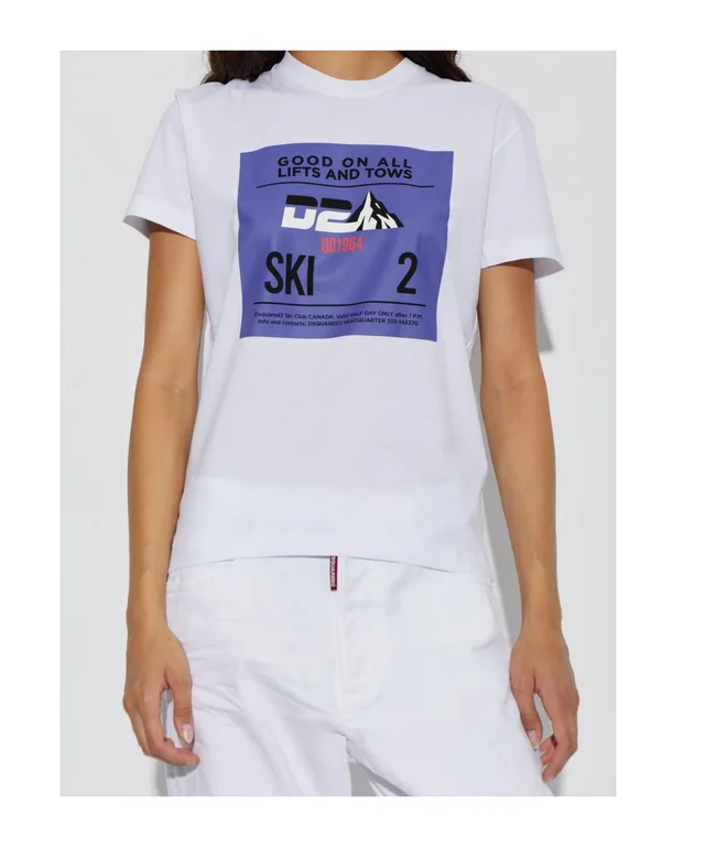 Dsquared2 Printed Crewneck T-Shirt, photo 2 of 5 from SENSER