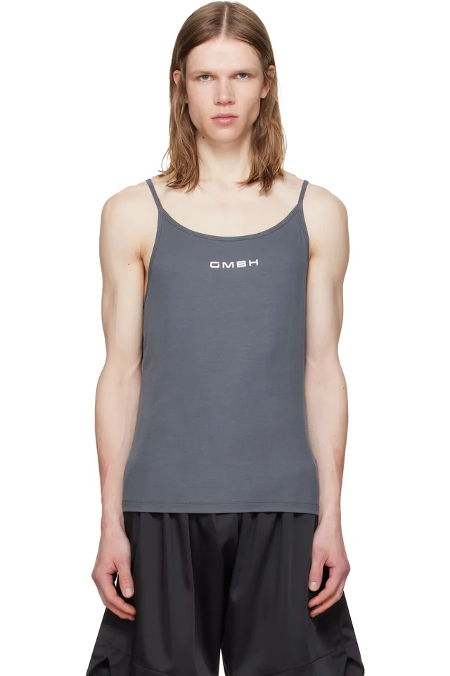 GmbH Gray Kilian Tank Top, image 1 of 1 from SSENSE